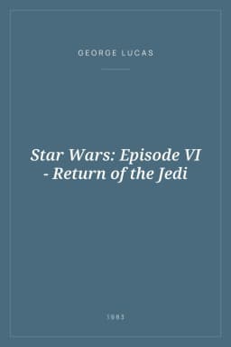 Portada de Star Wars: Episode VI - Return of the Jedi
