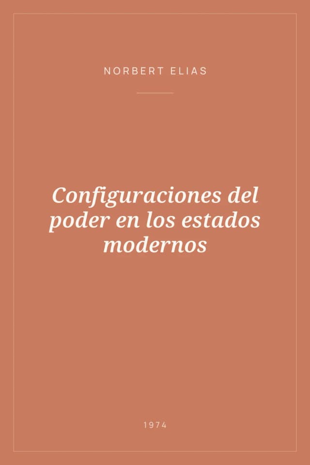 Portada de Configuraciones del poder en los estados modernos