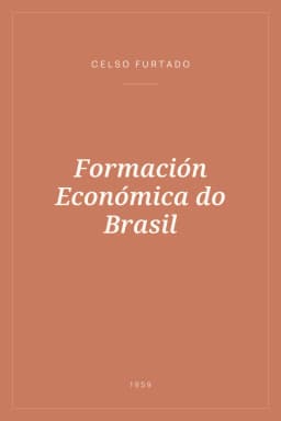 Portada de Formación Económica do Brasil