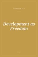 Portada de Development as Freedom