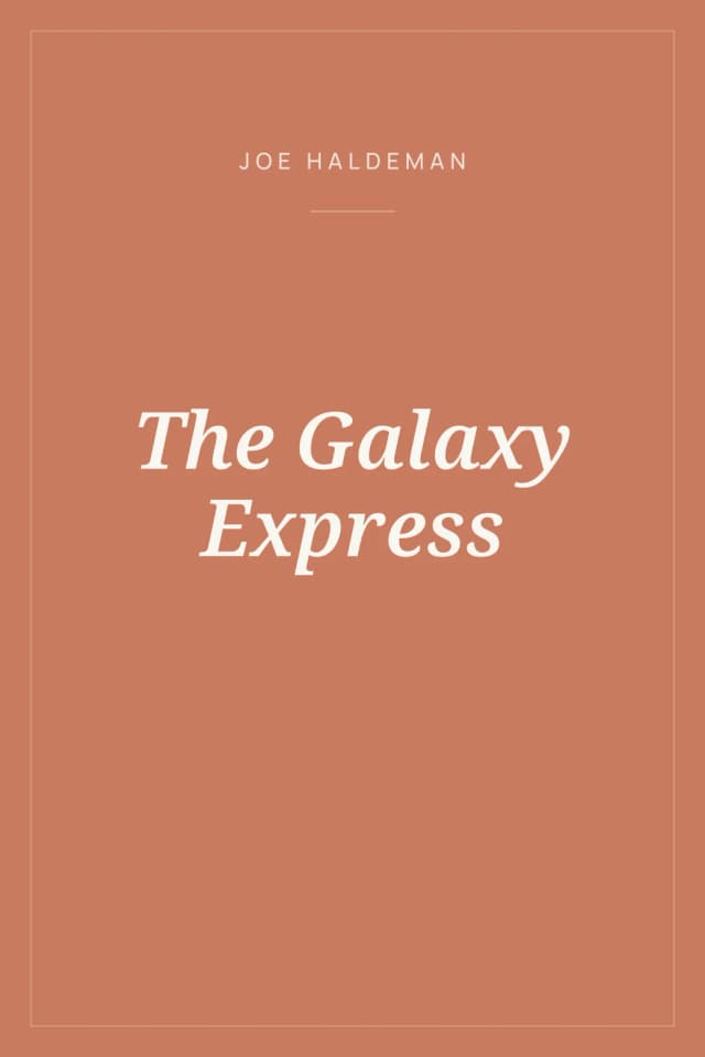 Portada de The Galaxy Express