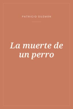 Portada de La muerte de un perro