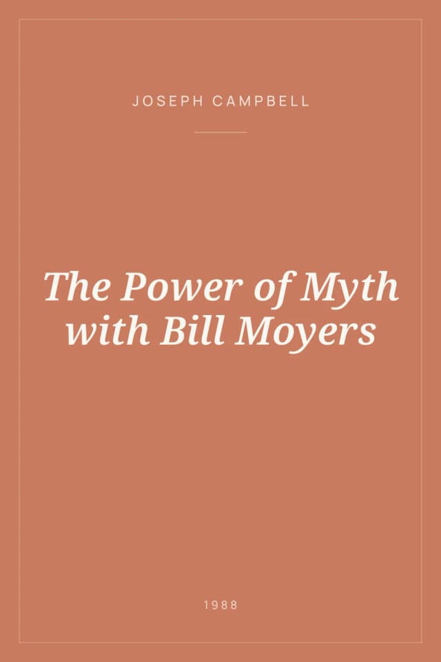 Portada de The Power of Myth with Bill Moyers