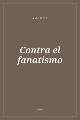 Portada de Contra el fanatismo