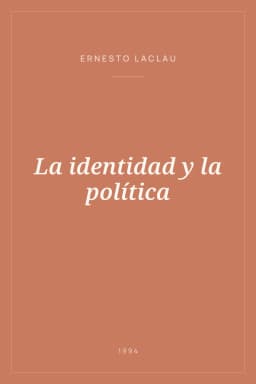 Portada de La identidad y la política