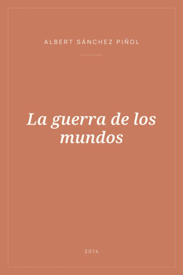Portada de La guerra de los mundos