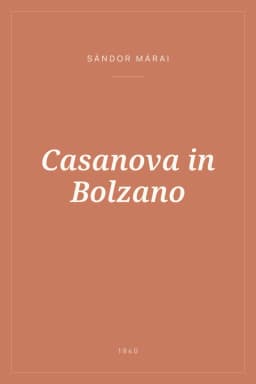 Portada de Casanova in Bolzano
