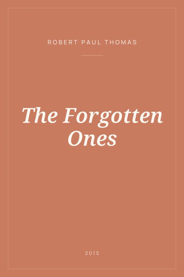 Portada de The Forgotten Ones