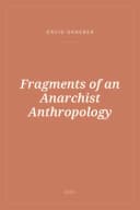 Portada de Fragments of an Anarchist Anthropology