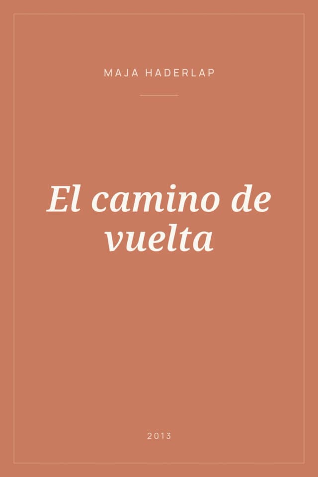 Portada de El camino de vuelta