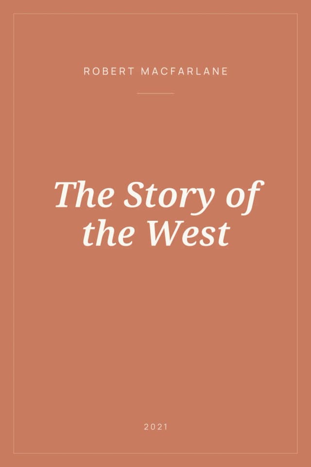 Portada de The Story of the West