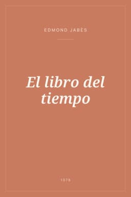 Portada de El libro del tiempo