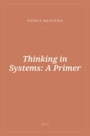 Portada de Thinking in Systems: A Primer