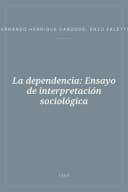 Portada de La dependencia: Ensayo de interpretación sociológica