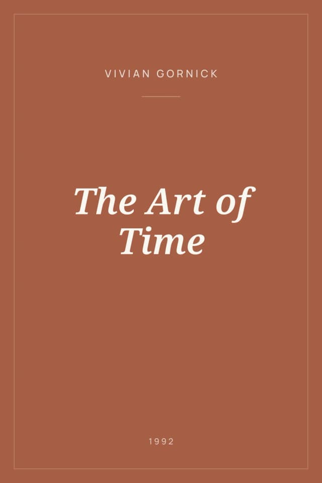 Portada de The Art of Time