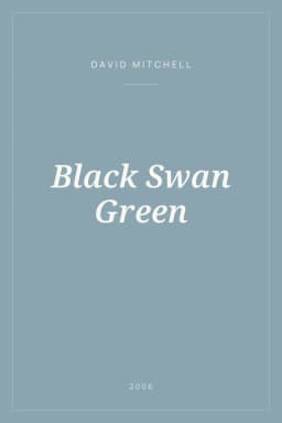 Portada de Black Swan Green