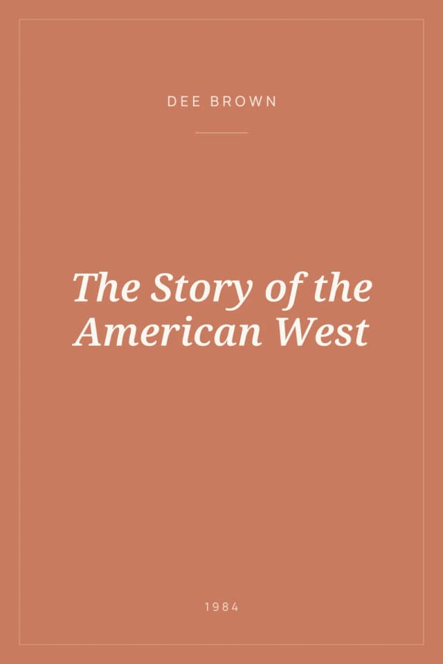 Portada de The Story of the American West