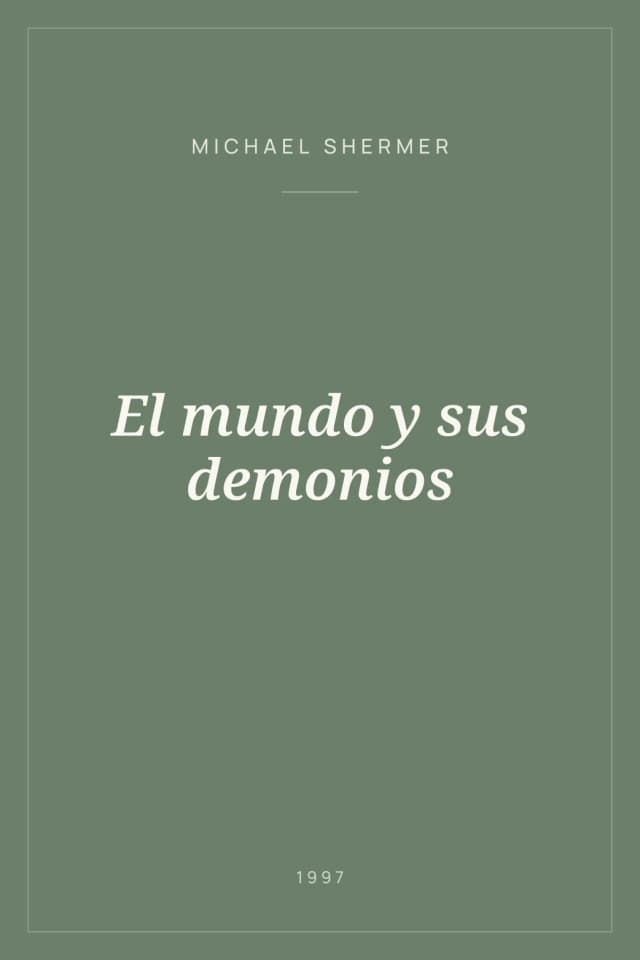 Portada de El mundo y sus demonios