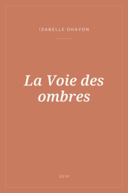 Portada de La Voie des ombres