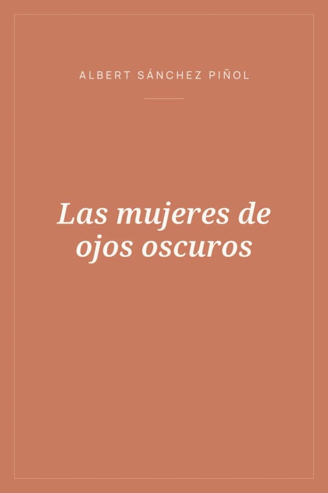 Portada de Las mujeres de ojos oscuros