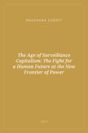Portada de The Age of Surveillance Capitalism: The Fight for a Human Future at the New Frontier of Power