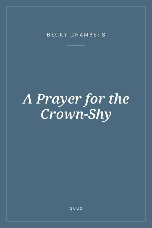 Portada de A Prayer for the Crown-Shy