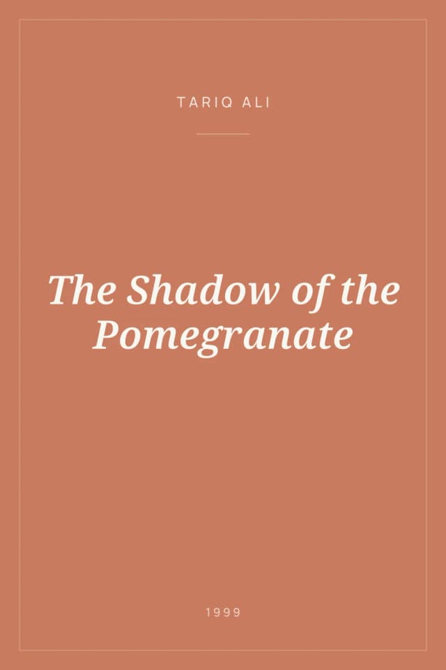 Portada de The Shadow of the Pomegranate