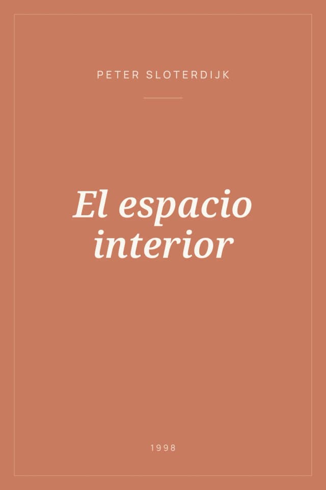 Portada de El espacio interior