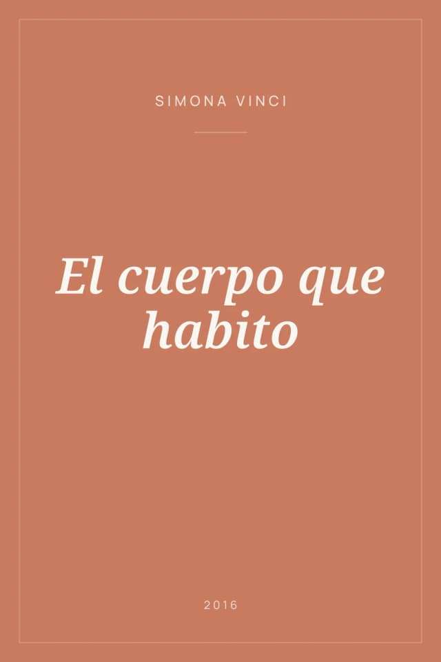 Portada de El cuerpo que habito