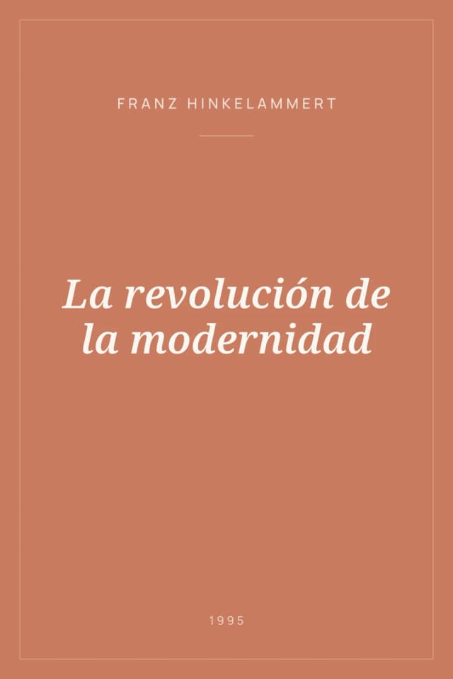 Portada de La revolución de la modernidad