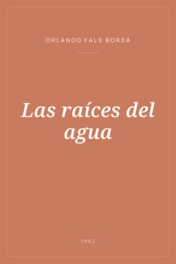 Portada de Las raíces del agua