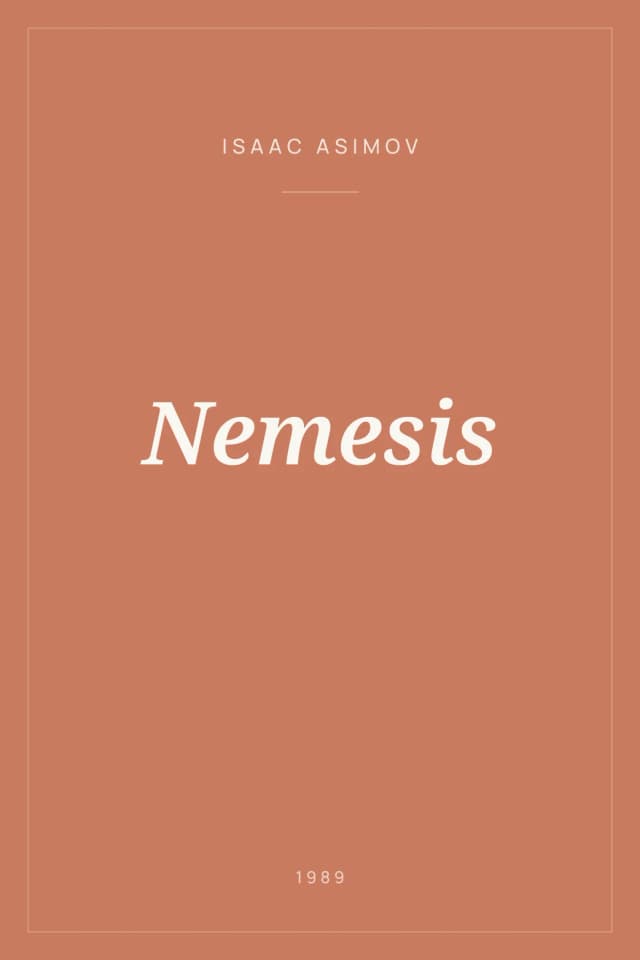 Portada de Nemesis