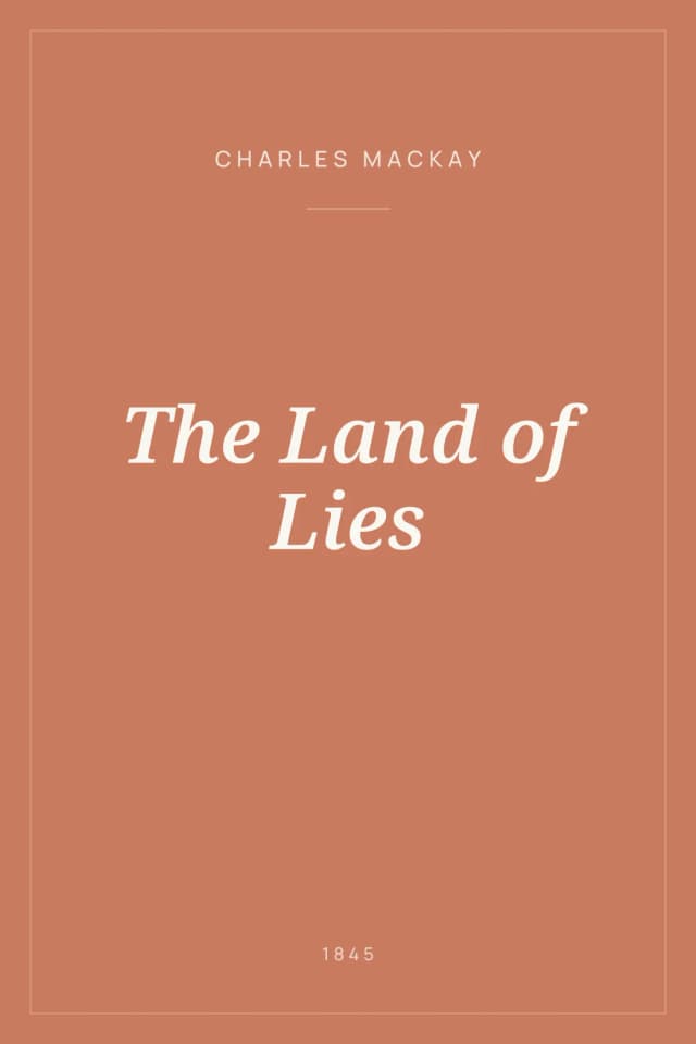 Portada de The Land of Lies