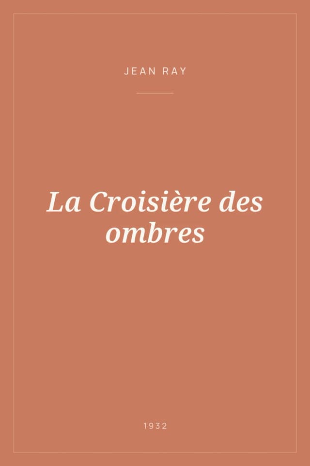 Portada de La Croisière des ombres