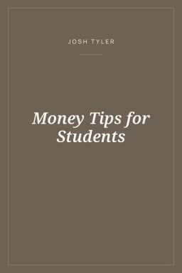 Portada de Money Tips for Students