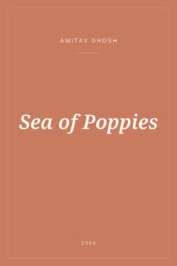 Portada de Sea of Poppies