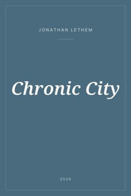 Portada de Chronic City