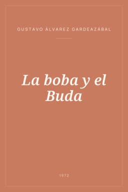 Portada de La boba y el Buda