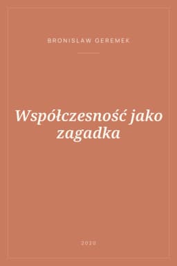 Portada de Współczesność jako zagadka
