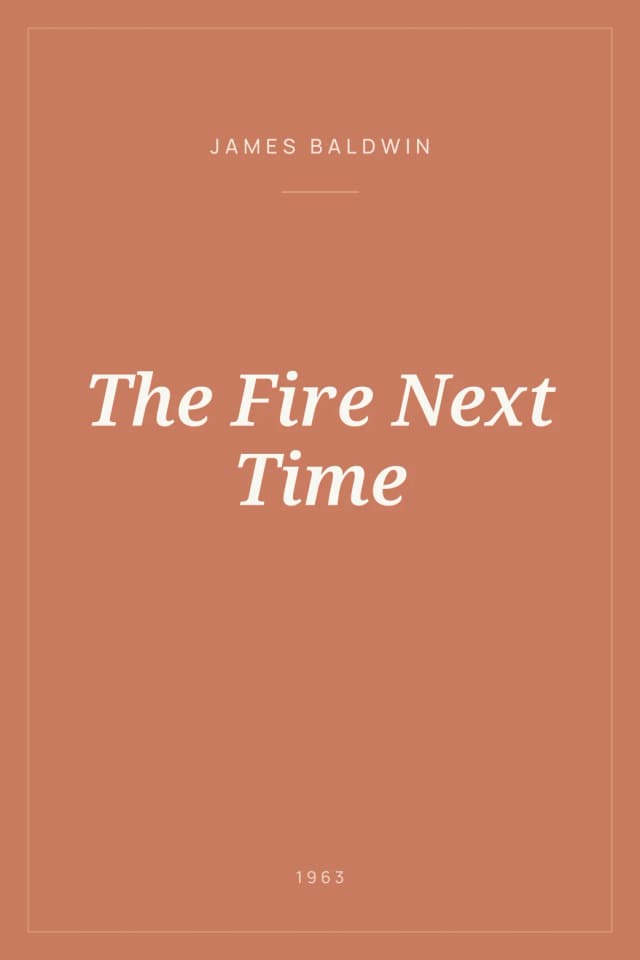 Portada de The Fire Next Time