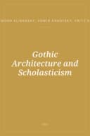Portada de Gothic Architecture and Scholasticism