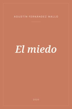 Portada de El miedo