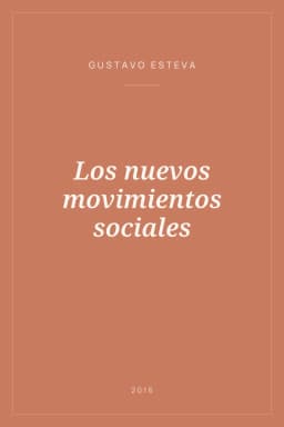 Portada de Los nuevos movimientos sociales