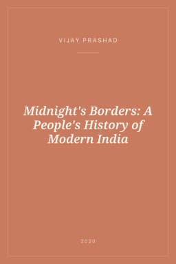 Portada de Midnight's Borders: A People's History of Modern India