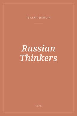Portada de Russian Thinkers