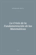 Portada de La Crisis de la Fundamentación de las Matemáticas