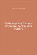 Portada de Contemporary Turkey: Economy, Society and Culture