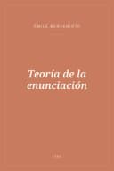 Portada de Teoría de la enunciación
