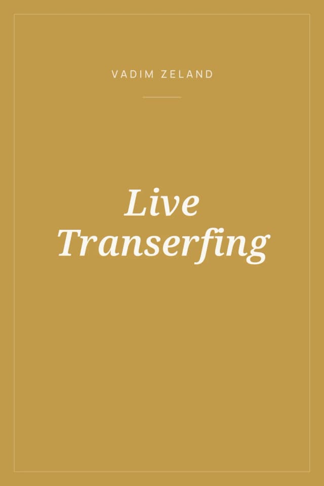 Portada de Live Transerfing