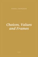 Portada de Choices, Values and Frames